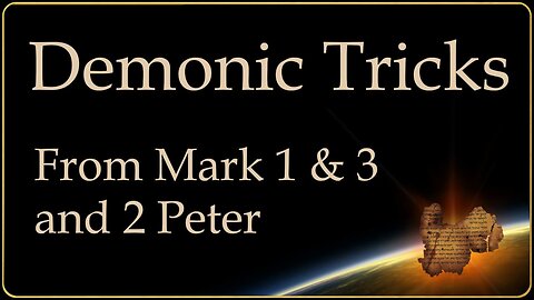 Demonic Tricks - Mark 1 & 3