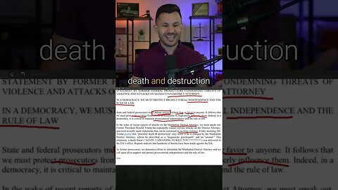 Prosecutors Condemn Trump #shorts