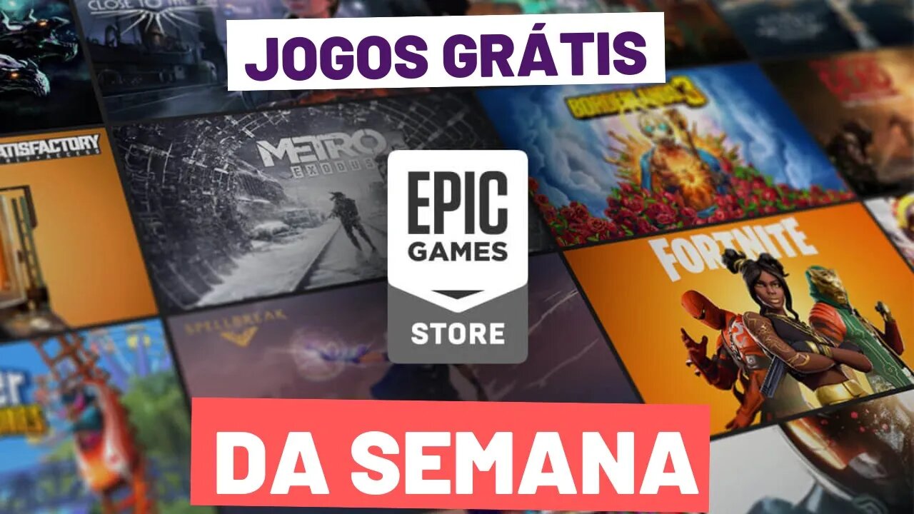 JOGOS GRÁTIS DA SEMANA DA EPIC STORE