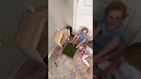 Real Grass Lawn for Kids Playhouse