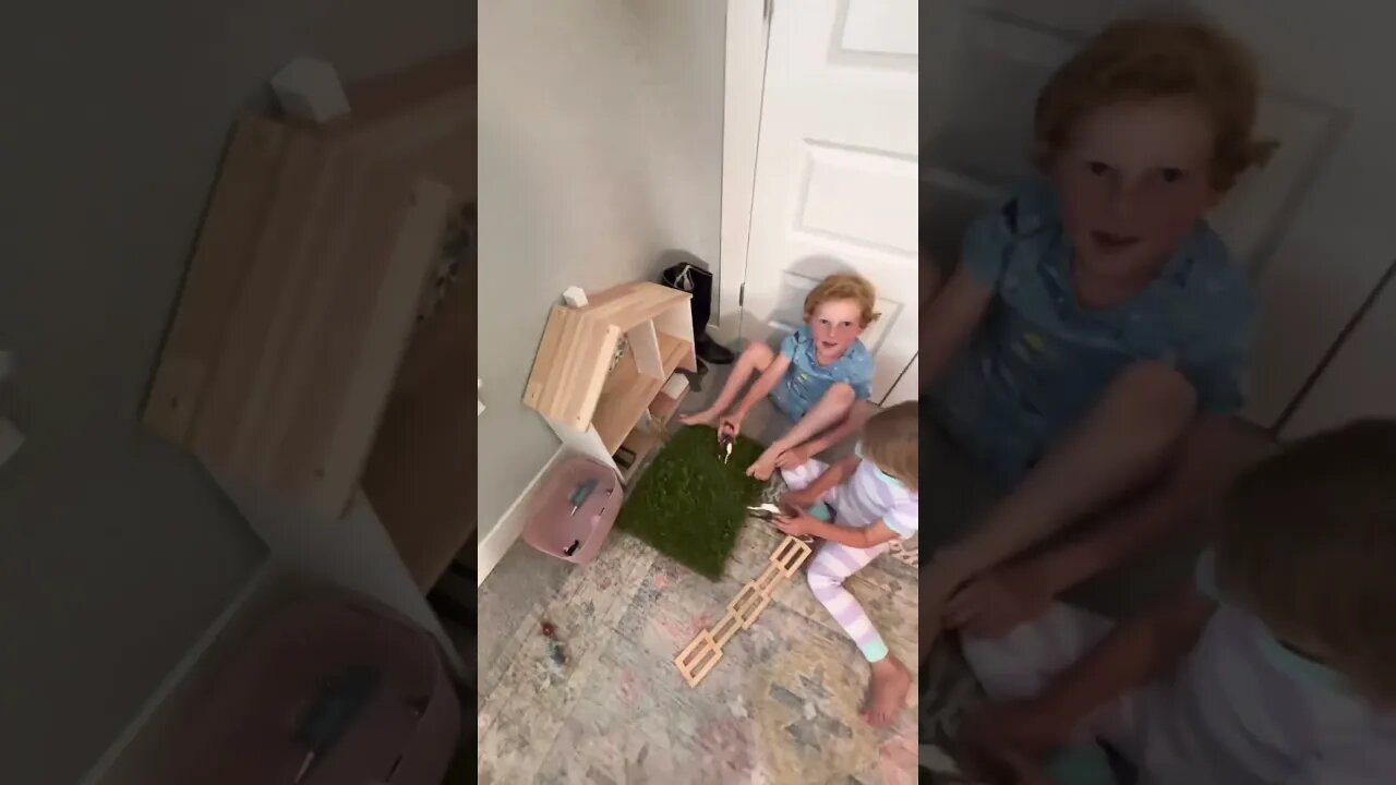 Real Grass Lawn for Kids Playhouse