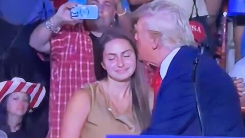 Nice Moment! At PA Rally Trump Welcomed And Thanked Woman Who Put Up Chart That 'Saved My Life'