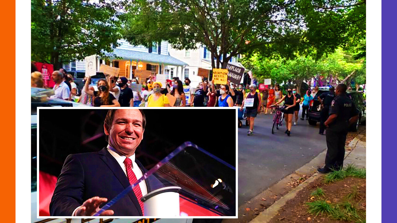 DeSantis Bans Picketing In Residential Zones
