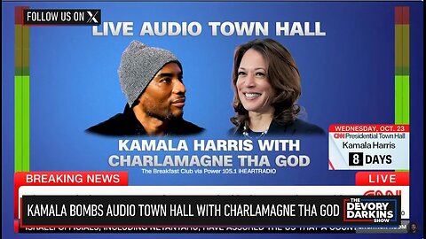 WW3 Update: Kamala BOMBS Audio Town Hall With Charlamagne tha God 15m
