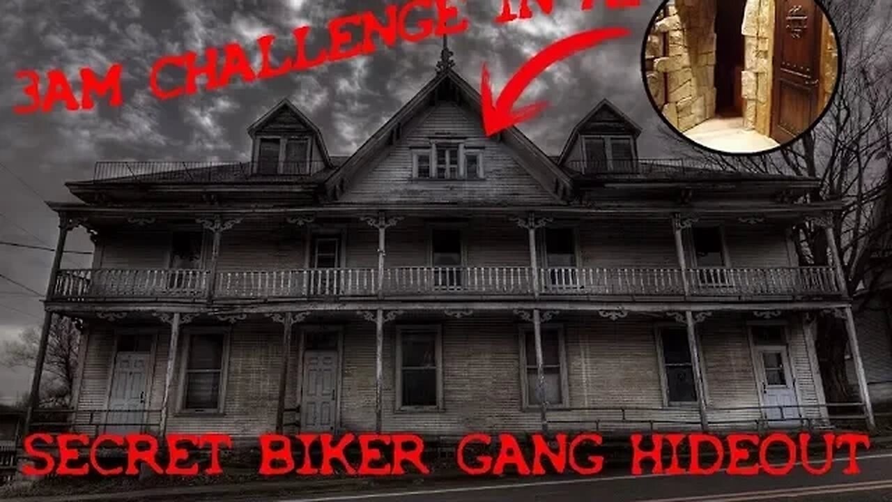 EXPLORING ABANDONED BIKER GANG HIDEOUT WITH MOE SARGI