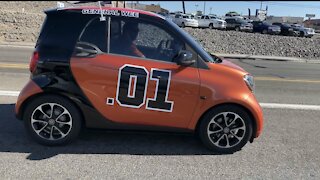 Passing by the General Lee (General Wee) on the Highway