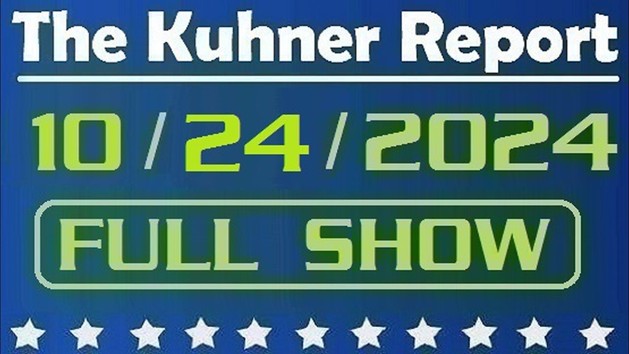The Kuhner Report 10/24/2024 [FULL SHOW] Kamala Harris says Donald Trump «is a fascist» at CNN town hall — This is her final message to the voters