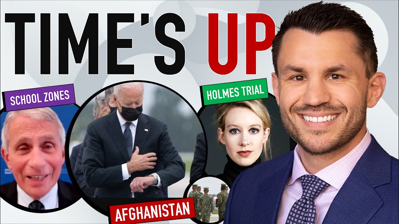 Biden’s Afghan Time Runs Out, Feds Investigate School Mask Bans, Holmes Trial Indictment Recap