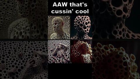 Trypophobia - AI Art