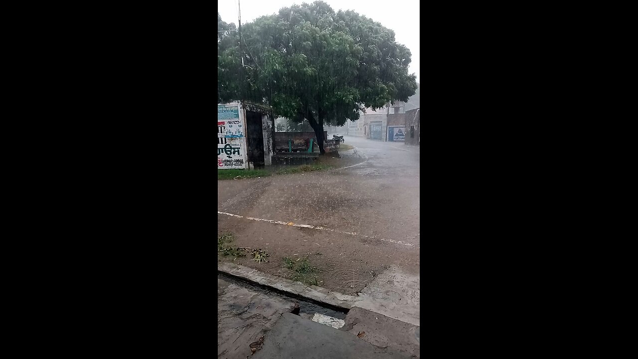 heavy rain