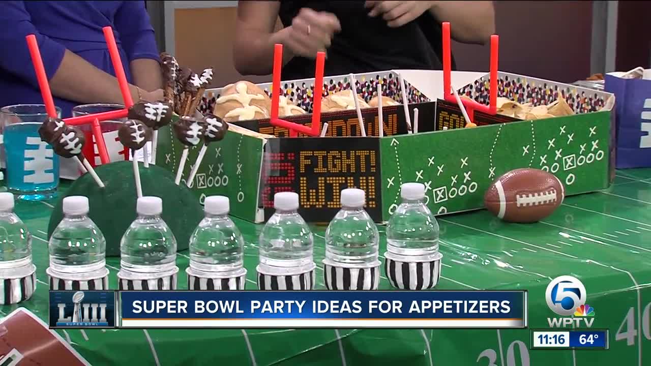Super Bowl party ideas and appetizers