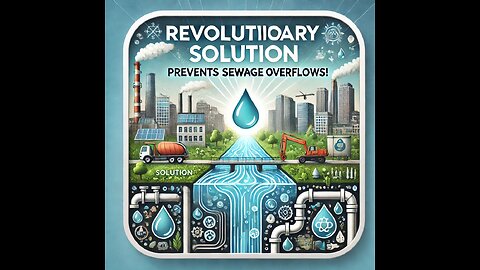 Revolutionary Solution 🌍 Prevents Sewage Overflows! 💧