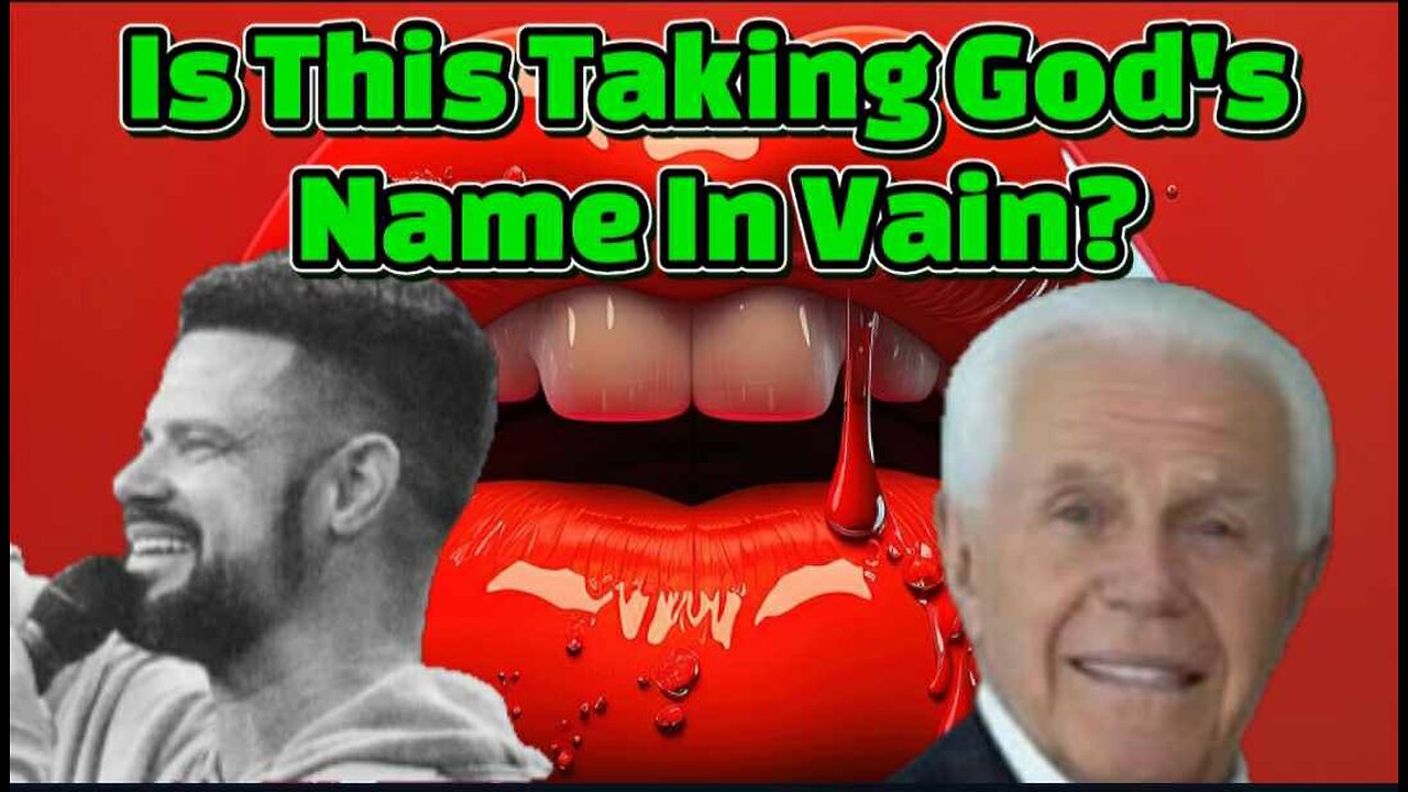 Prominent Pastors Using God's Name in Vain