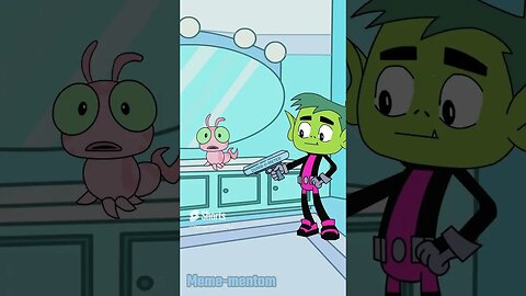 DUMB-O- METER Beast Boy Patrick Among us (Animation) #shorts #Meme Mentom