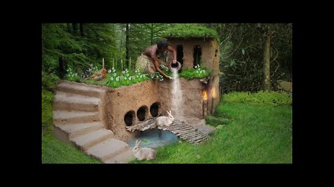 Building A beautiful Natural Home In Deep Jungle - Part 2