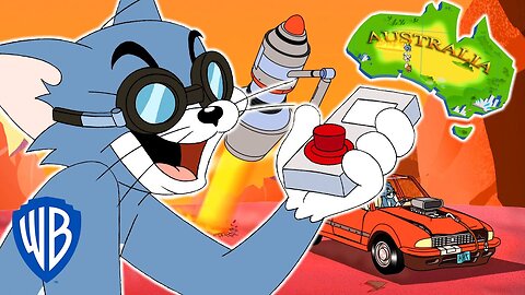 Tom Jerry Tom Cuts Australia in Half WB Kids