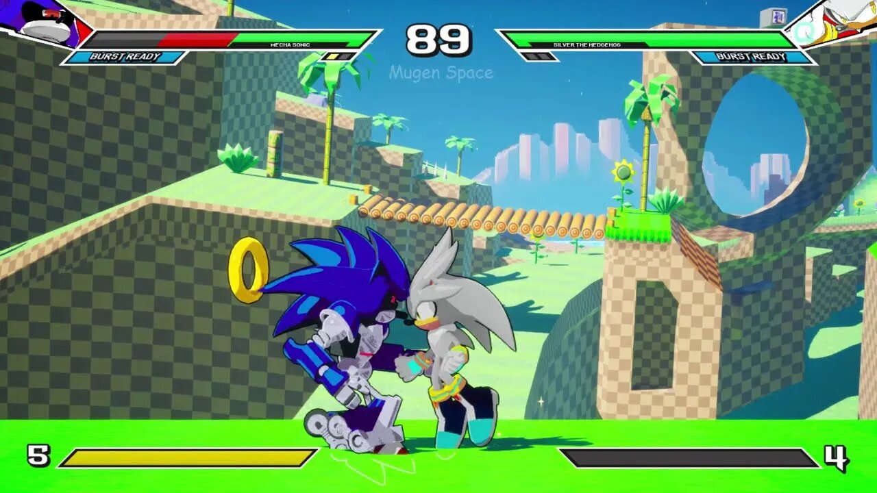 Mecha Sonic VS Silver I Sonic Smackdown