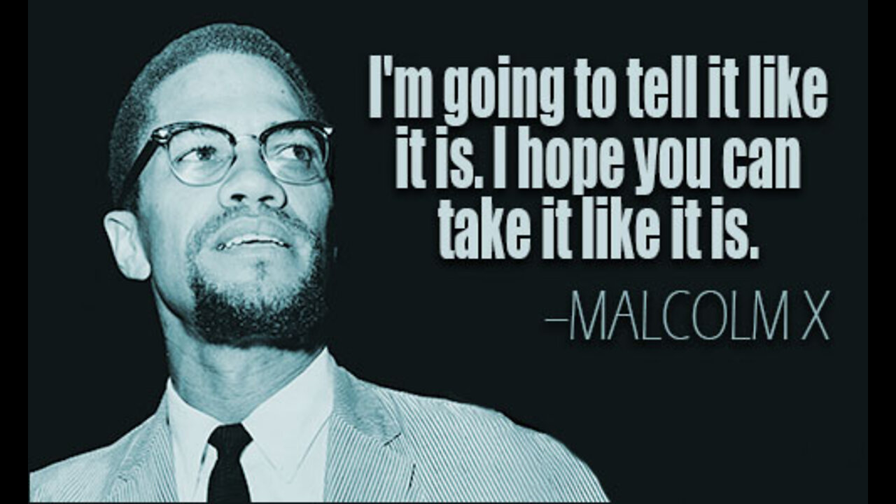 Malcom X on White Liberals and Conservatives