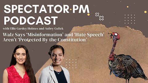 Walz Says ‘Misinformation’ and ‘Hate Speech’ Aren’t ‘Protected By the Constitution’