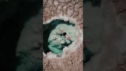 Incredibly clear water, would you take a bath here? #shorts