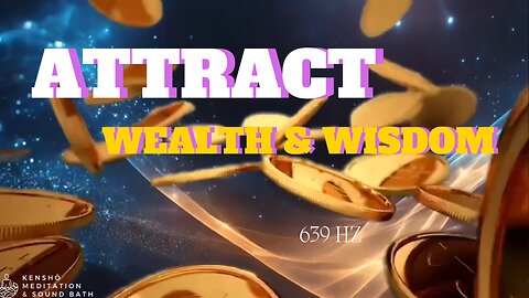 639 Hz Soundbath Attracts Wealth And Wisdom!! Listen for just 20 Mins to feel the Shift! By Kensho Meditation