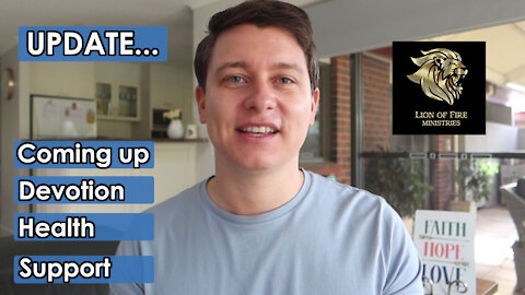 NEW UPDATE: This is What is Coming Up - Videos, Health, Devotion + MORE