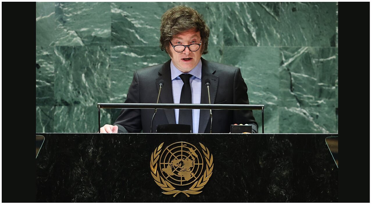 Argentina Pres. Javier Milei torches the UN at General Assembly