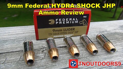 9mm Federal HYDRA-SHOK JHP Ammo Review