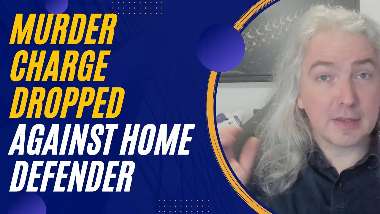 Charges Dropped Against Man Defending Home