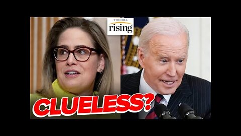 Sinema REFUSED To Wear Mask Around President, Biden: Totally "PERPLEXED" By Her
