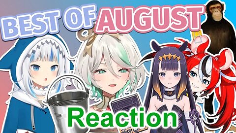 Hololive Reaction Best Of Holo EN - August 2024 By Jello Clips