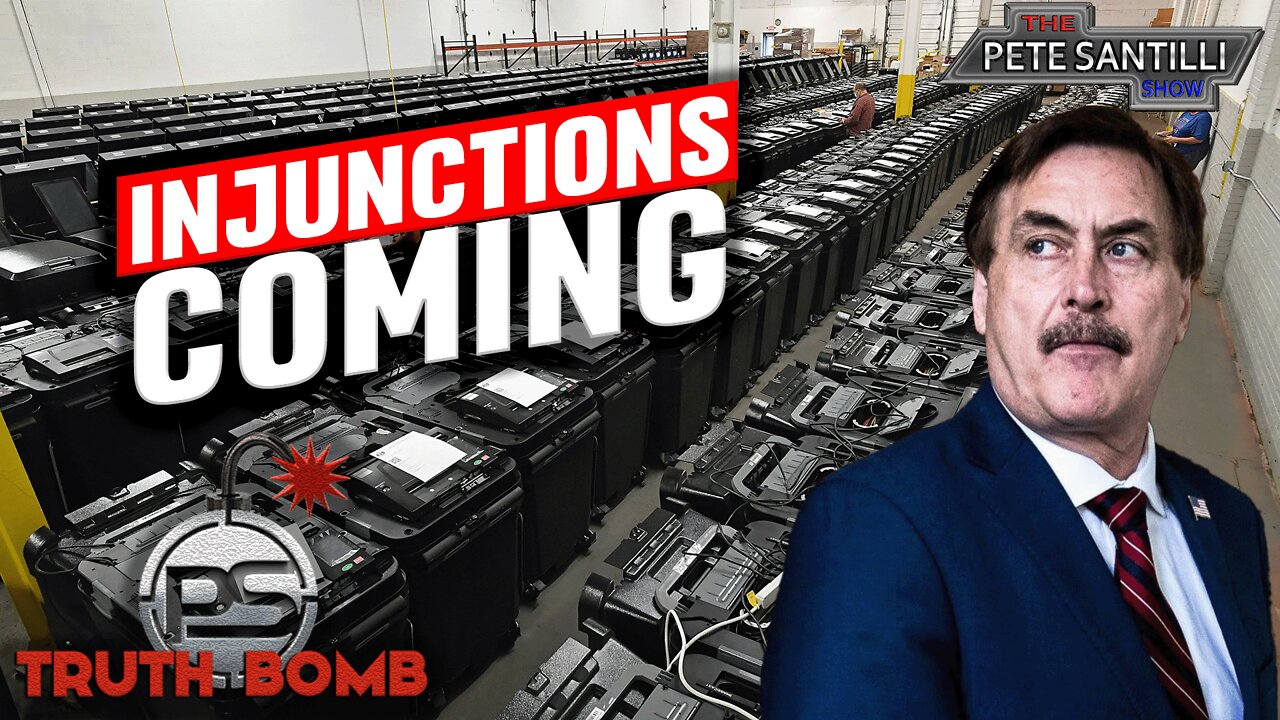 Mike Lindell To File Injunctions To Stop RIGGED Voting Machines [TRUTH BOMB #038]