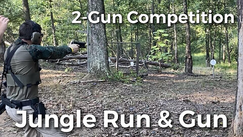 Jungle Run Steel Shoot! At 2-Gun Competition In WV