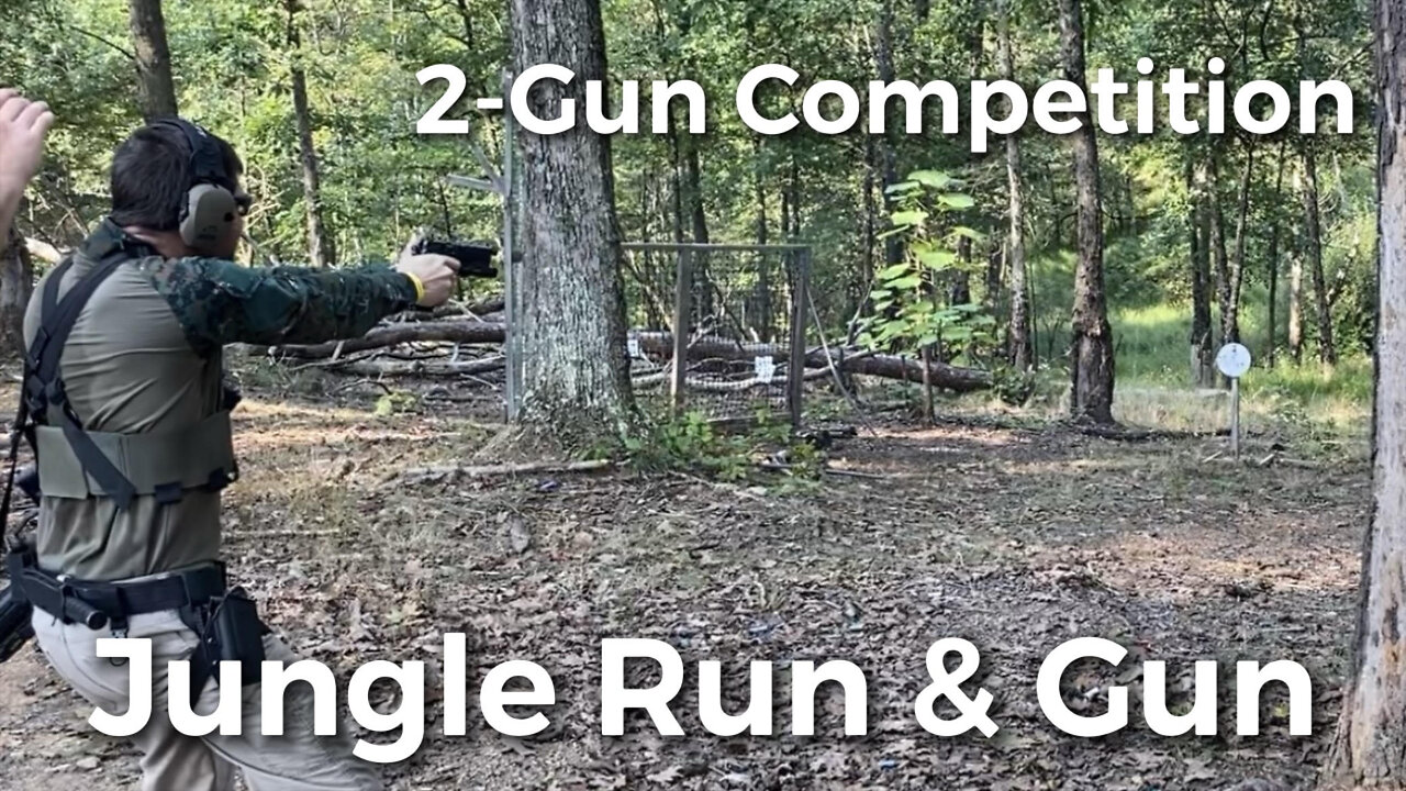 Jungle Run Steel Shoot! At 2-Gun Competition In WV