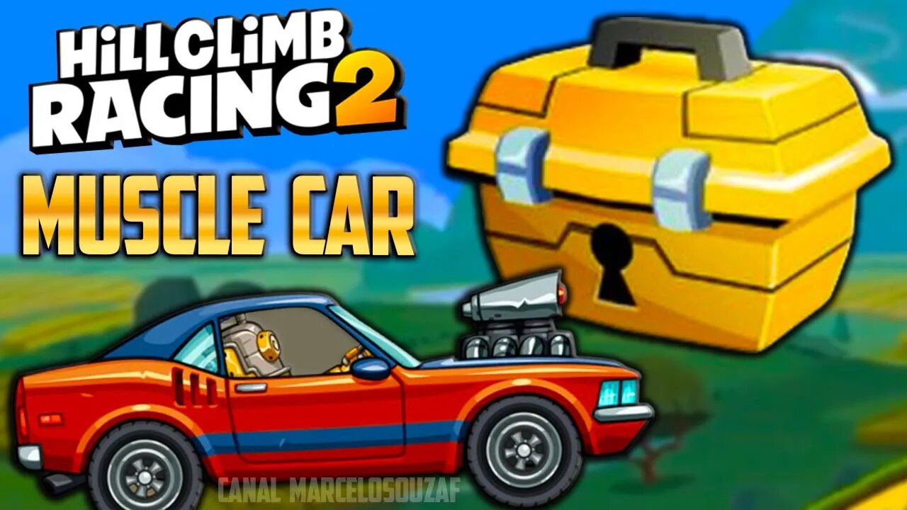 Baú Raro do Muscle Car do Hill Climb Racing 2