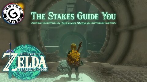 Tsutsu-um Shrine - The Stakes Guide You - Tears of the Kingdom Shrines