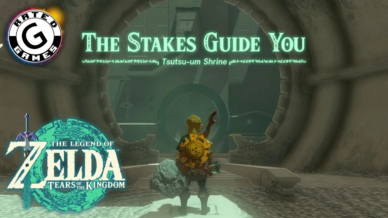 Tsutsu-um Shrine - The Stakes Guide You - Tears of the Kingdom Shrines