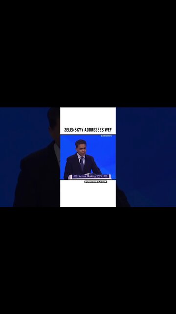 A true hero ❤️🇺🇦❤️ #hero #ukraine #worldeconomicforum