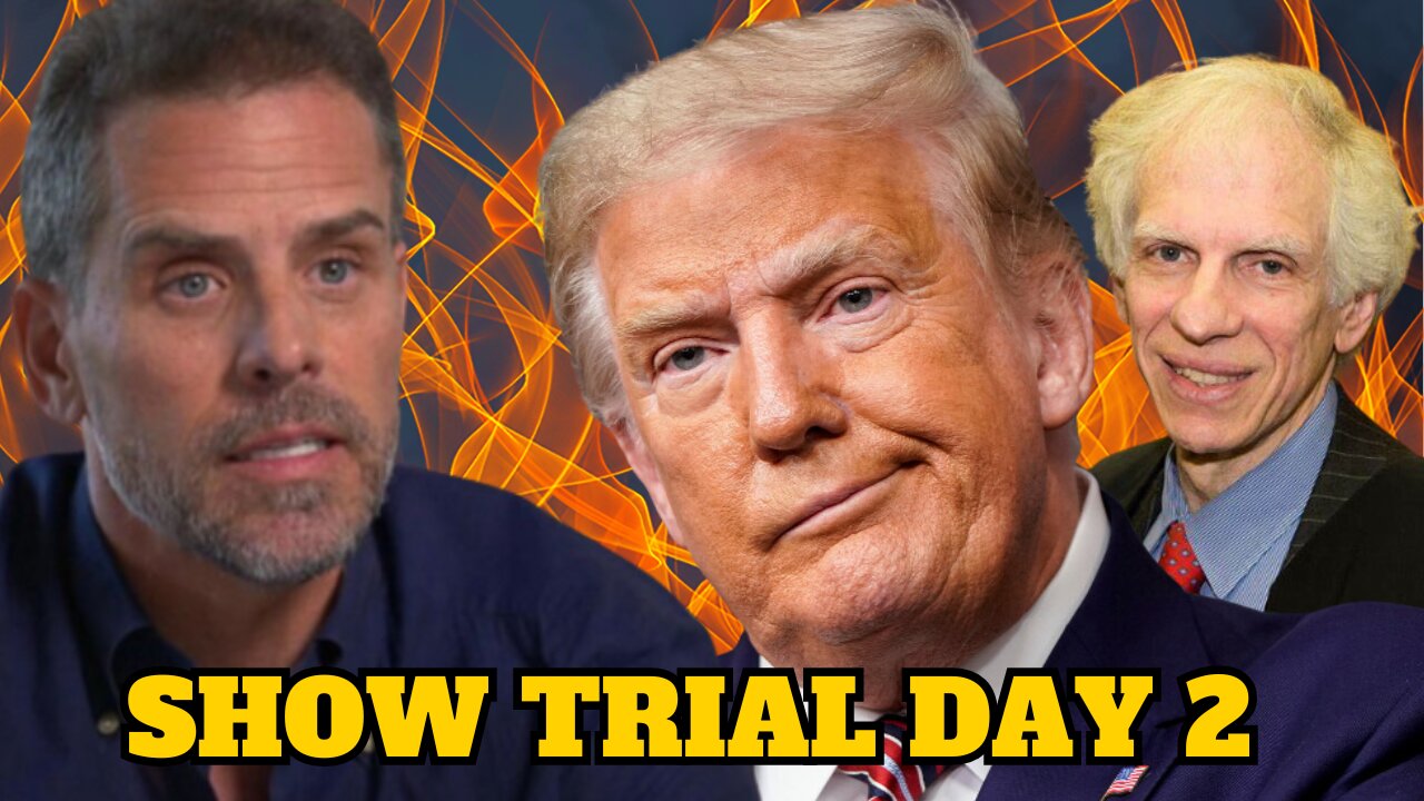 Trump in Courtroom for Day 2 of 'Show Trial' | Hunter Biden Pleads Not Guilty to Gun Charges