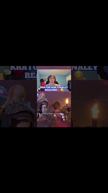 Kratos Tells Atreus His Mother’s Wish‼️😳 | #shorts #godofwarragnarok #gaming #reaction