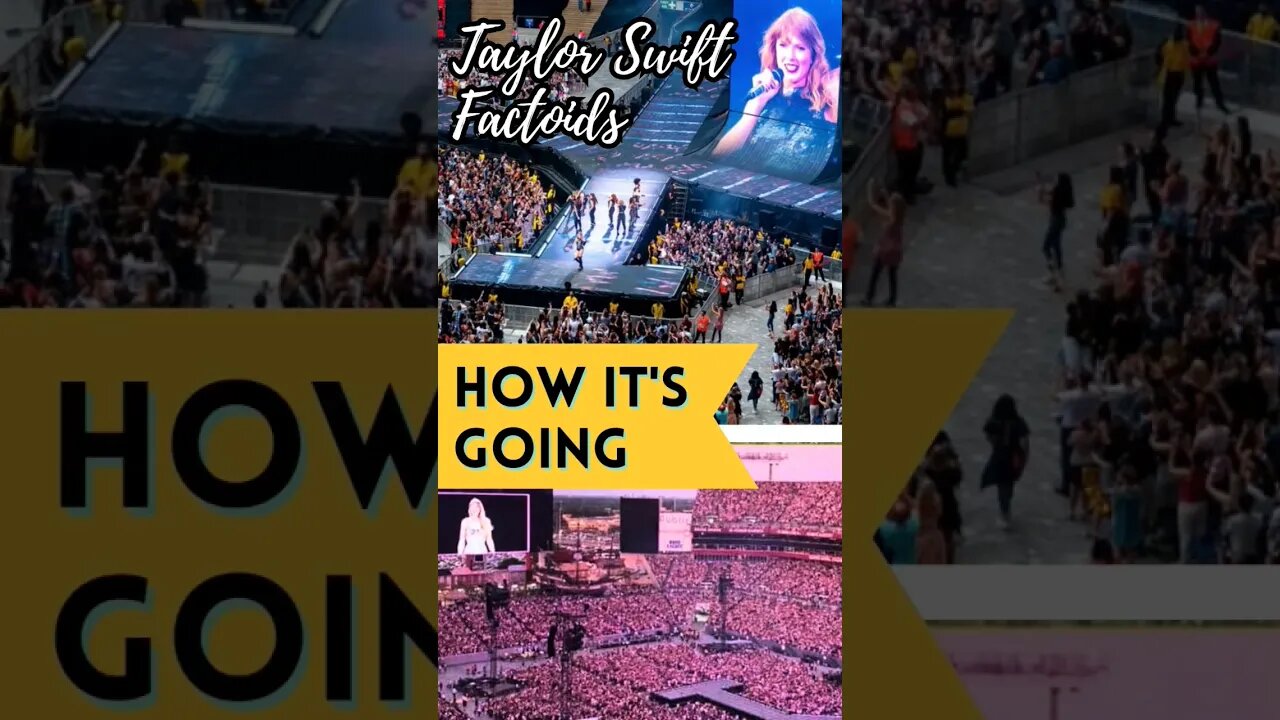 Taylor Swift Factoids: How it started, how it's going $ #youtubeshorts #facts #swifties #believe