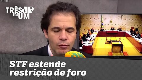 Turma do STF estende restrição de foro