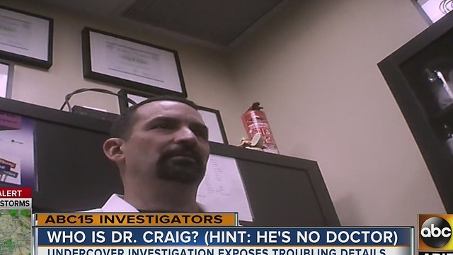 ABC15 uncovers felon operating medical clinic in the Valley