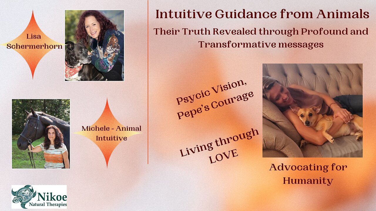 Dr Carrie Madej - Psycic Vision & Pepe's Courage