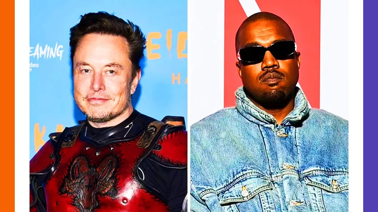 Elon Musk Bans Kanye Ye West From Twitter 🟠⚪🟣 NPC Politics