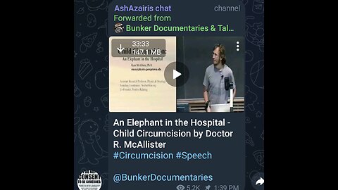 Documentary: Child Circumcision Lecture