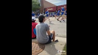 The Moment Spectators Flee As Gunman Fires At Highland Park 4th of July Parade