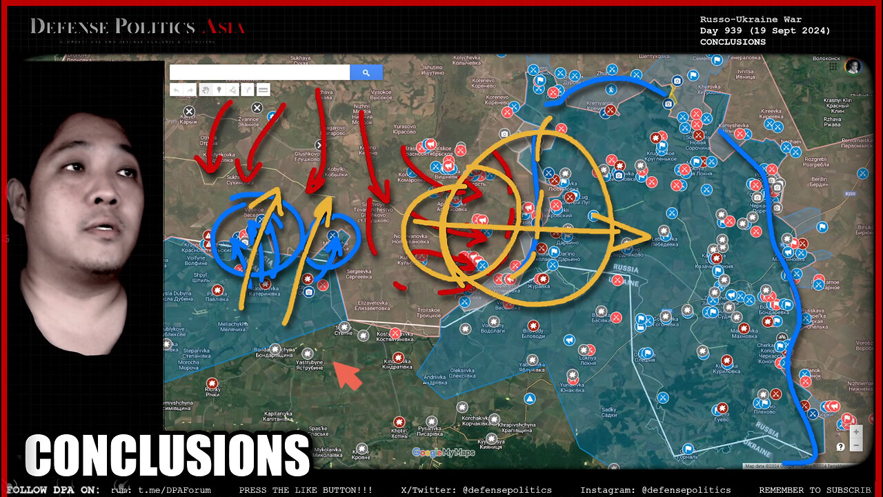 STRATEGIC SITUATION review... Kursk, Toretsk, Pokrovsk, Vuhledar, Siversk | Ukraine War Conclusions