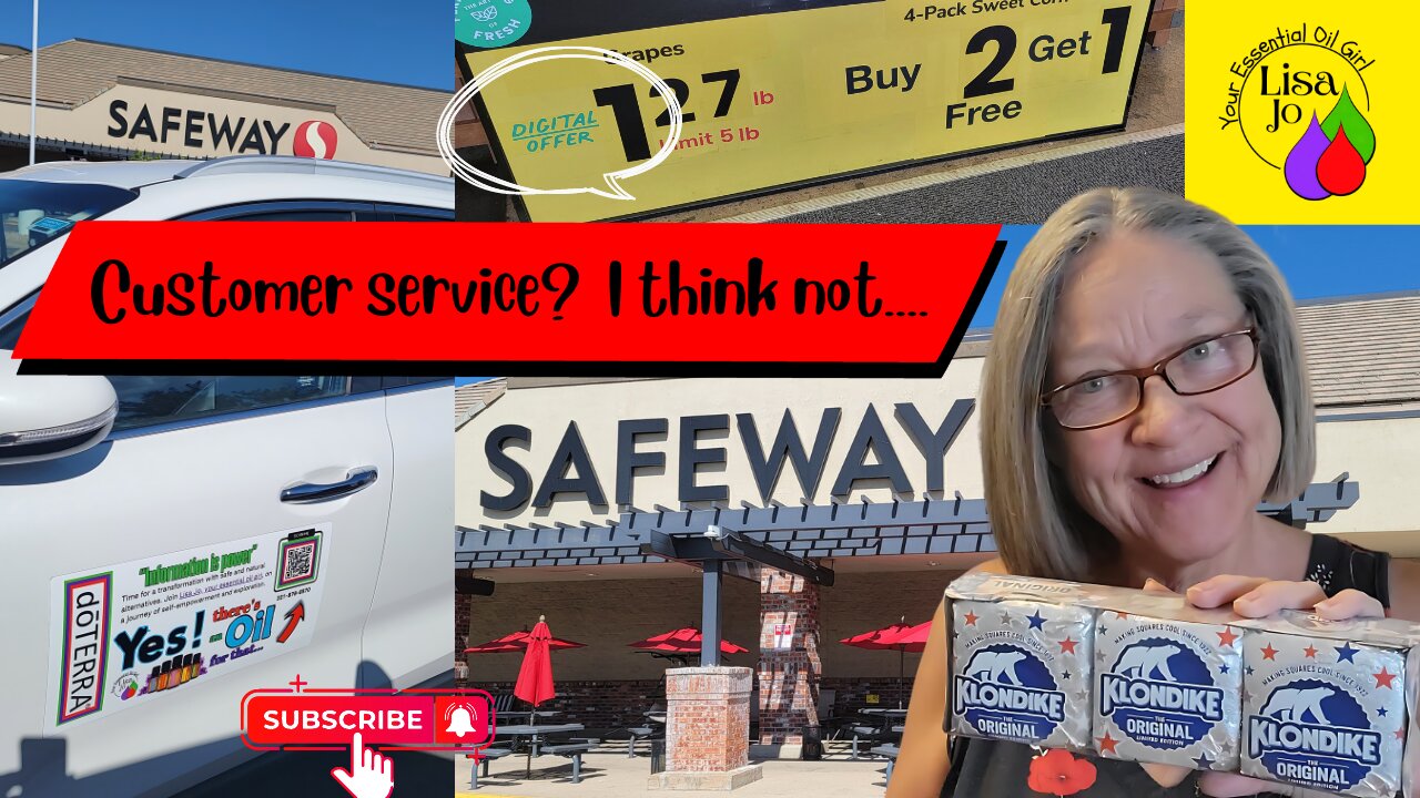 What would you do for a Klondike bar? Safeway review, Lisa Jo your essential oil girl, not a fan