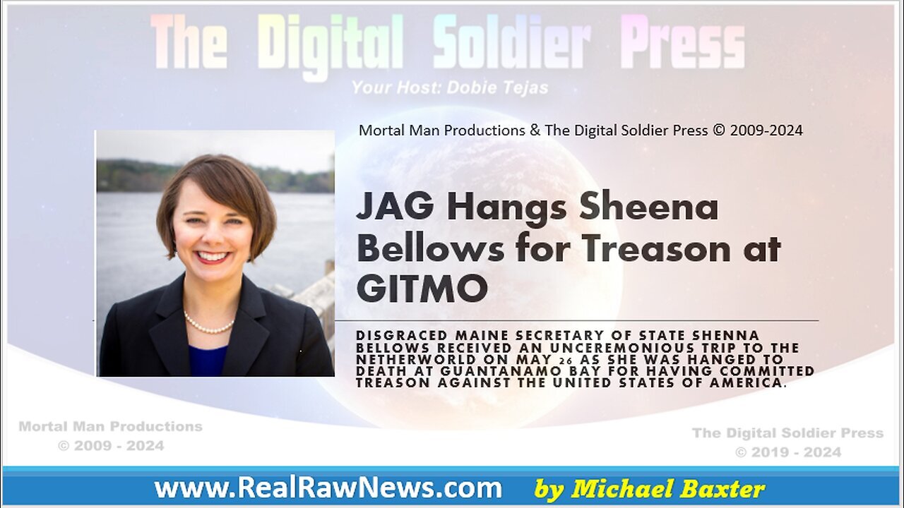 JAG Executes Maine Secretary of State Shenna Bellows for Treason